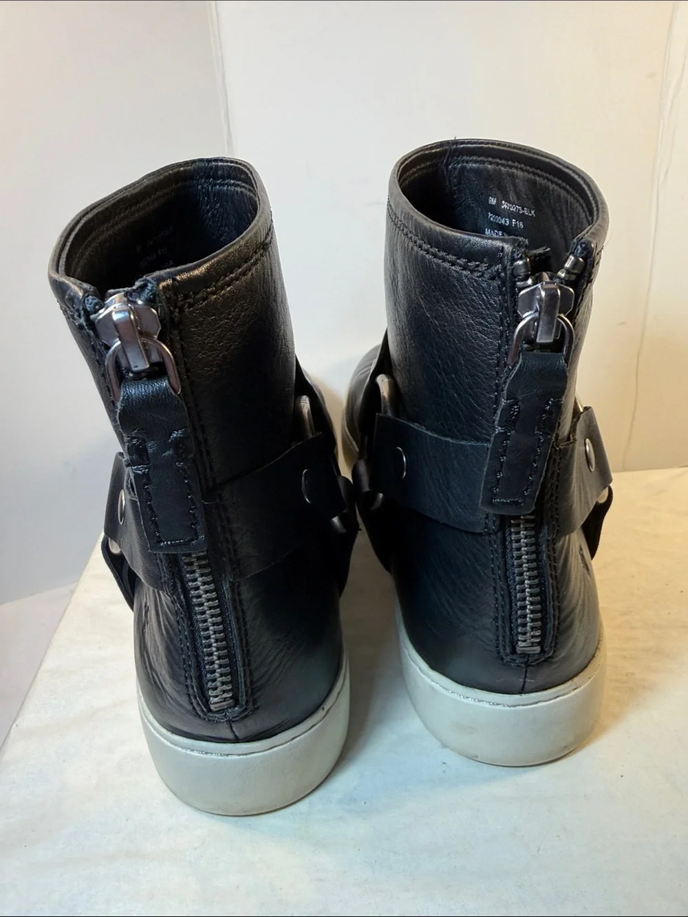Frye sleek black